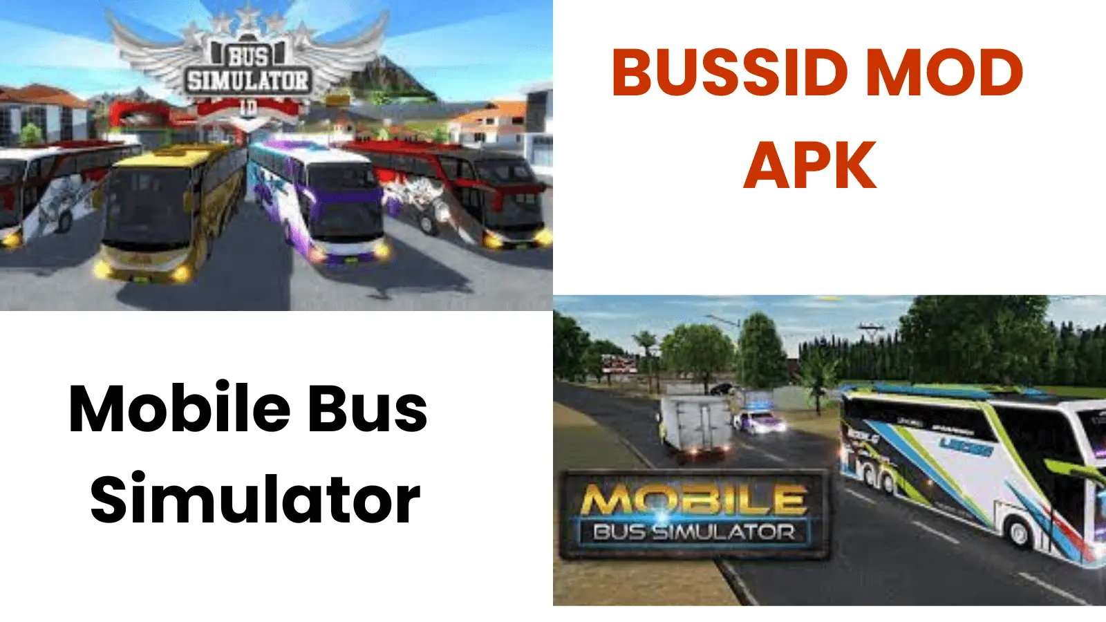 Bussid Mod Apk Vs MBS