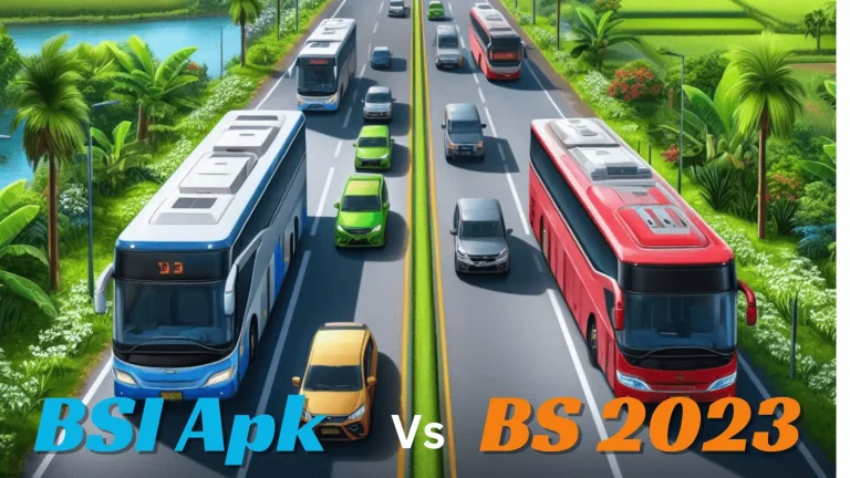 Bus Simulator Indonesia Mod Apk vs Bus Simulator 2023