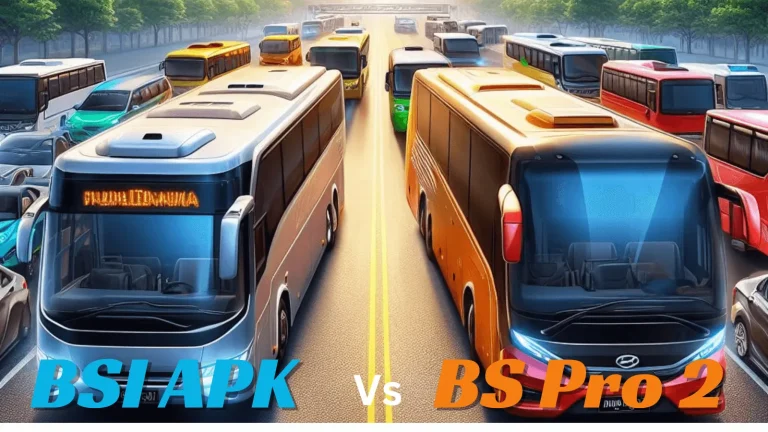 Bus Simulator Indonesia Mod Apk vs BS Pro 2