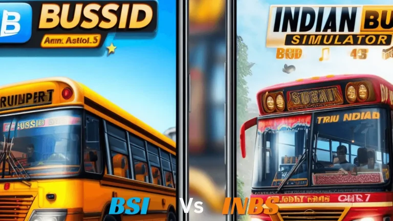 Bus Simulator Indonesia Mod Apk Vs Indian Bus Simulator (INBS)