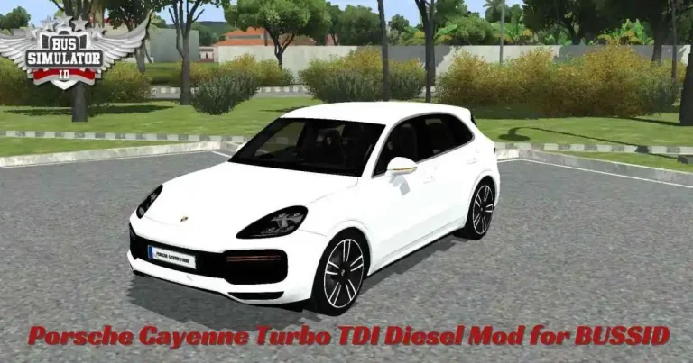 Porsche Cayenne Turbo TDI Diesel Mod for BUSSID