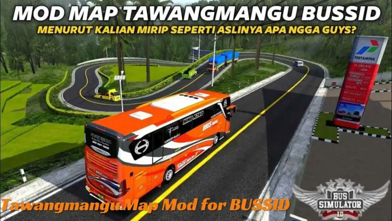 Download Tawangmangu Map Mod for BUSSID