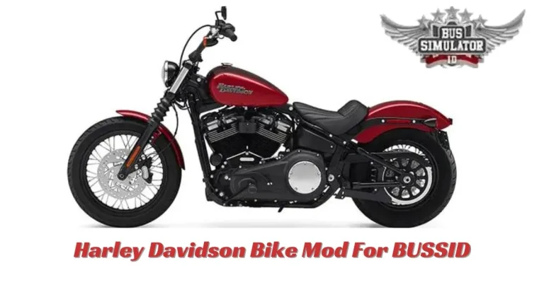Harley Davidson Motor Bike Mod for BUSSID