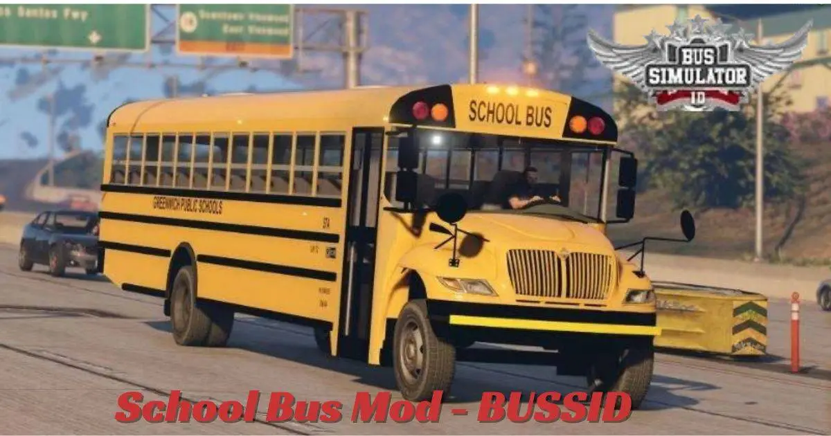 School Bus Mod - BUSSID
